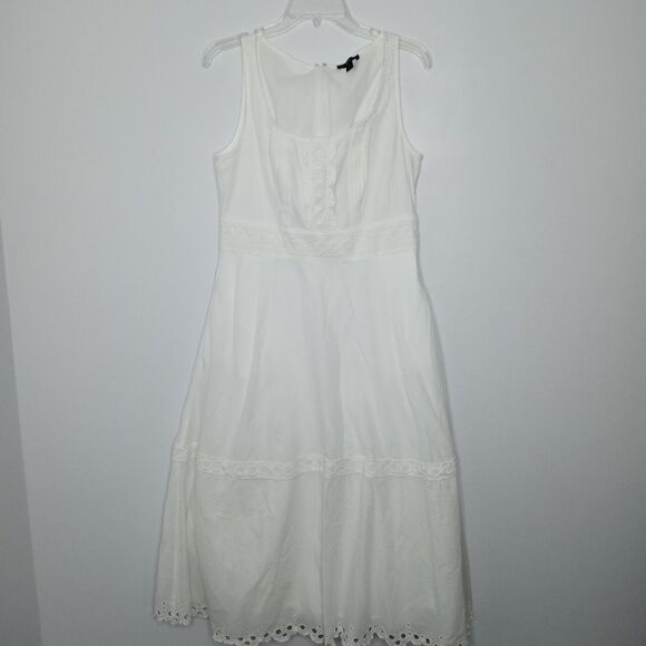 J.Crew white maxi dress - Picture 2 of 9